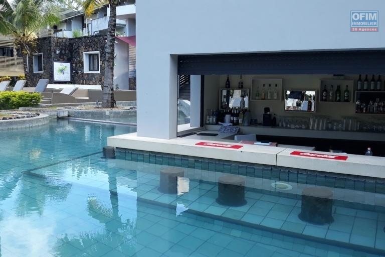 Accessible to foreigners and Mauritians: For sale beautiful apartment of 78.50 m2 in a complex 100 m lagoon in Trou aux Biches, Mauritius.