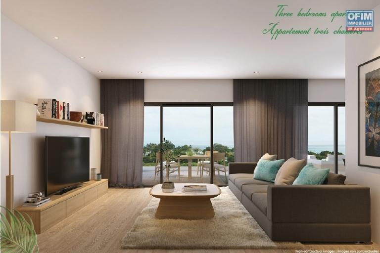 Tamarin luxury sale apartment accessible to foreign barachois gardens
