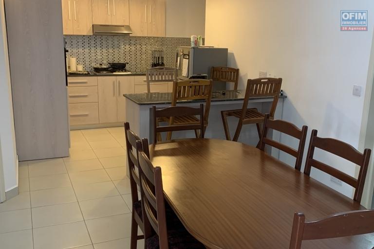 Flic en Flac for rent a 3 bedroom apartment with swimming pool and garden located in a secure residence.