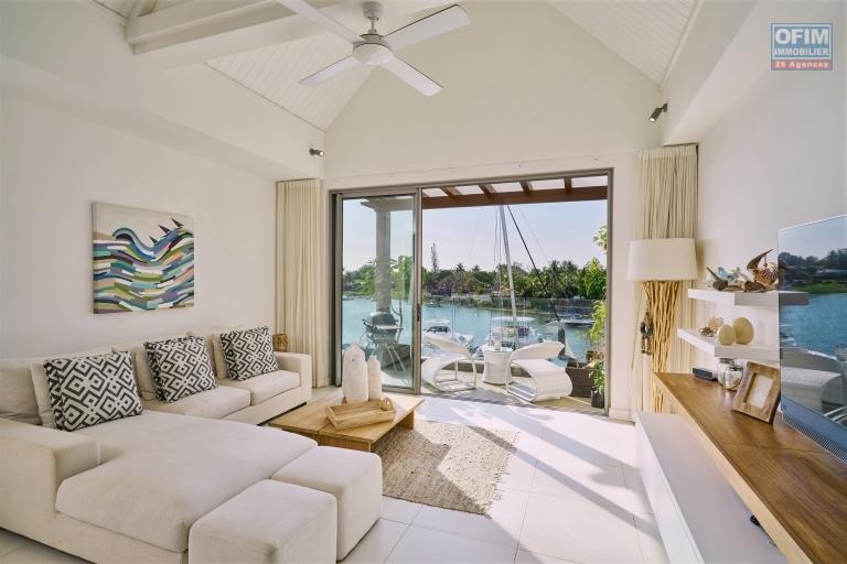 Black River for sale 3 bedroom penthouse, waterfront, located in the only residential marina of the island.