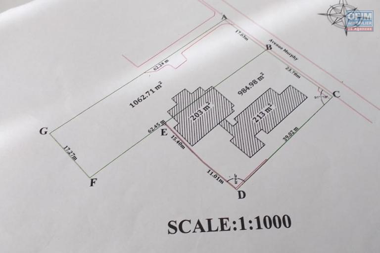 Quatre Bornes for sale land of 2047 m² near  La Louise ideal for Promoter.