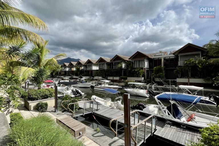 Black River for sale 3-bedroom duplex, on the waterfront, located in the only residential marina of the island.