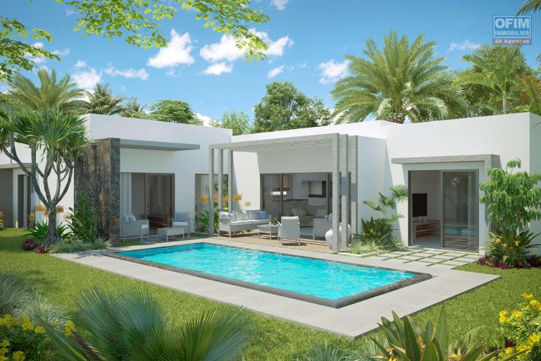 For sale a program of 17 villas in PDS status accessible for purchase to foreigners with permanent residence permits for the whole family and to Mauritians.