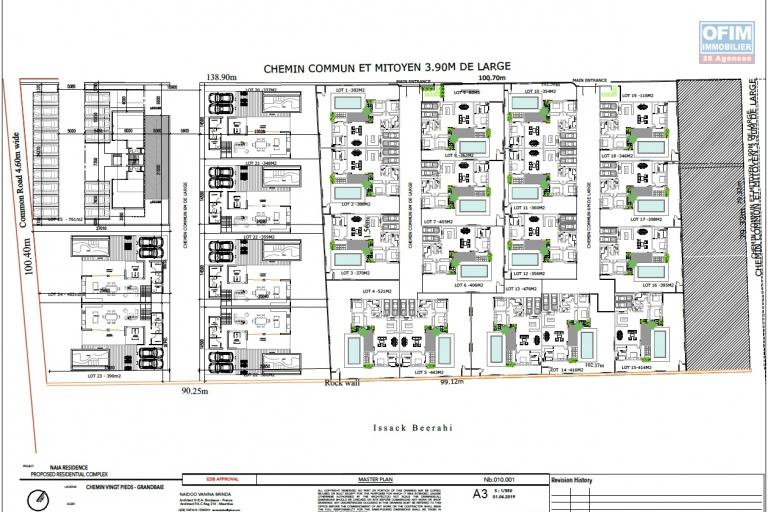 For sale a program of 17 villas in PDS status accessible for purchase to foreigners with permanent residence permits for the whole family and to Mauritians.