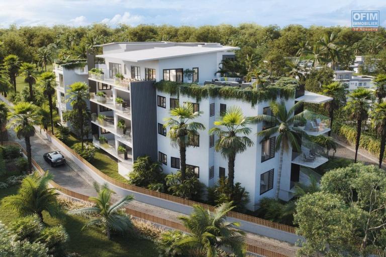 For sale 2-bedroom apartments from 94 to 127m² in the heart of Tamarin available to foreigners(R+2)