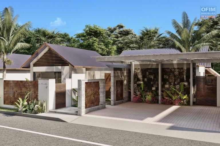 For sale a villa under PDS status eligible for purchase to foreigners with a permanent residence permit in Grand Baie, a famous seaside resort on the north coast.