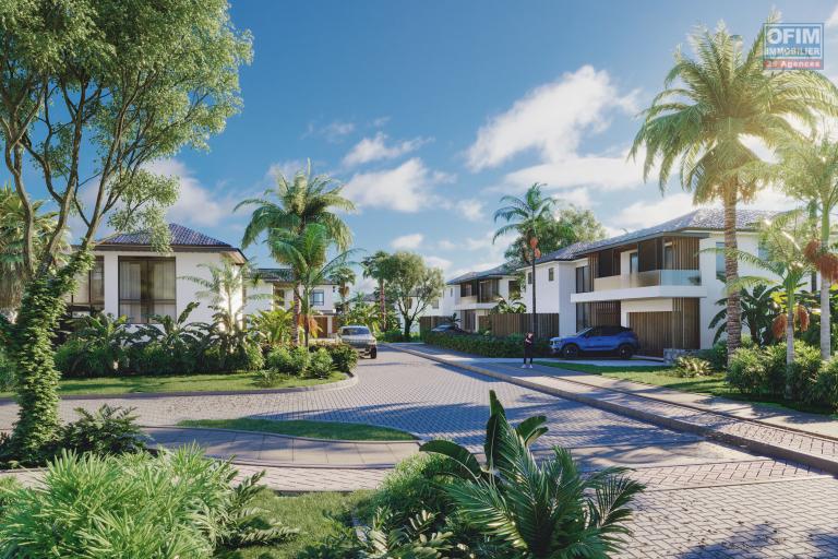 Flic en Flac for sale Luxury villas in a new secure morcellement of the Smart City also accessible to foreign residents.