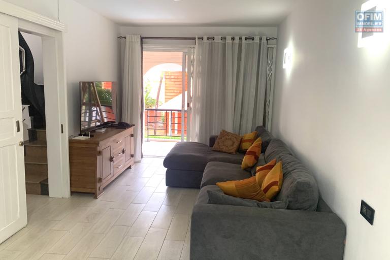 Flic En Flac, for rent charming three bedroom apartment with swimming pool located in a secure residence in a quiet area.