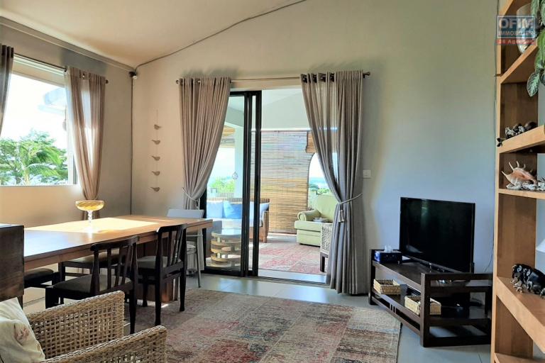 Tamarin for rent pleasant 2 bedroom apartment with sea view, located in a residential area.