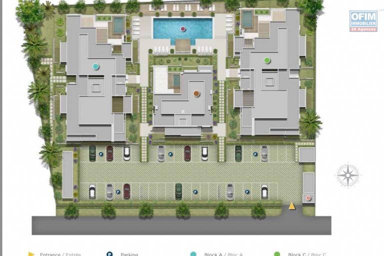 In project a program of 35 apartments accessible for purchase to foreigners and Mauritians in Grand Bay / Pereybère near the costal road and the sea. These apartments offer a permanent residence permit to the whole family.