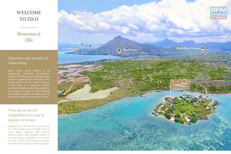For sale a program of 7 waterfront apartments accessible for purchase to foreigners and Mauritians offering a permanent residence permit.