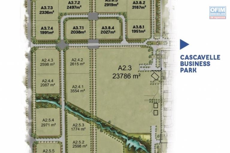 Accessible to foreigners Flic En Flac for sale commercial land located in the smart City ideal for an office development.