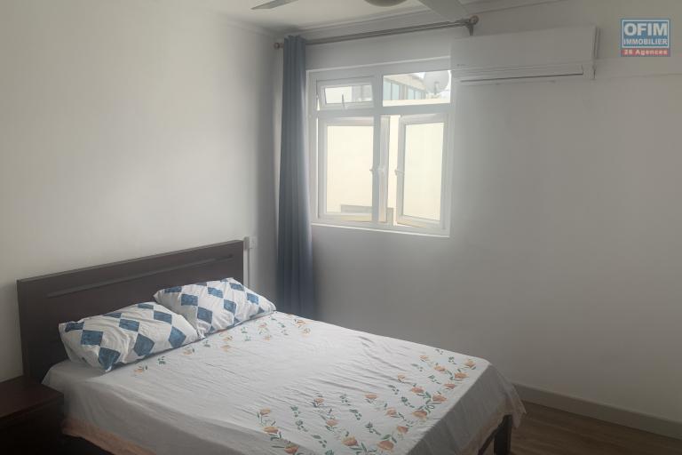 Flic en Flac for rent 3 bedroom air-conditioned apartment located 2 minutes walk from the beach and shops.