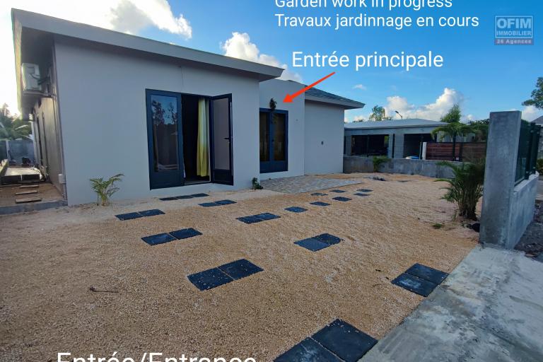 Beautiful modern furnished villa for rent in Bras D'Eau.