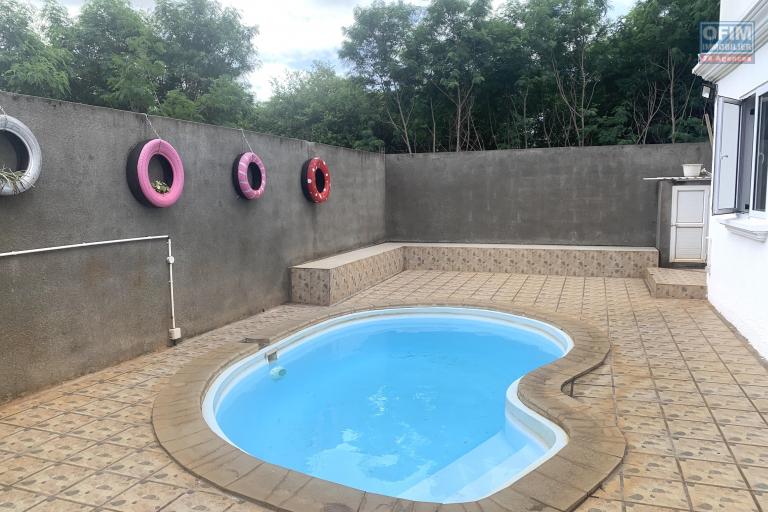  Flic En Flac for rent 2 bedroom apartment with swimming pool located in a quiet and residential area.