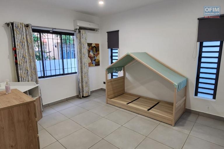 For sale a modern 2 bedroom villa in a new subdivision not far from Jumbo Riche Terre in Baie du Tombeau.