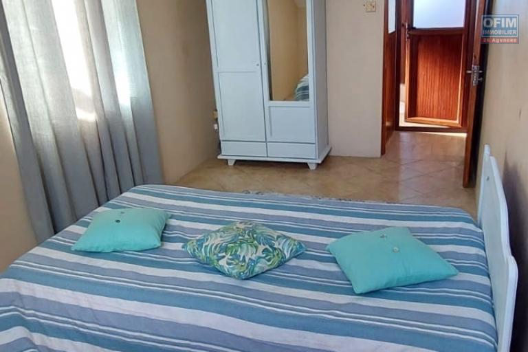 Flic en Flac for rent 3 bedroom apartment located on the second floors with quiet shared swimming pool.