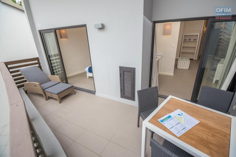 Trou aux Biches for sale, RES apartment accessible to foreigners located in the heart of a splendid luxury residence a stone's throw from the beach in a quiet area.