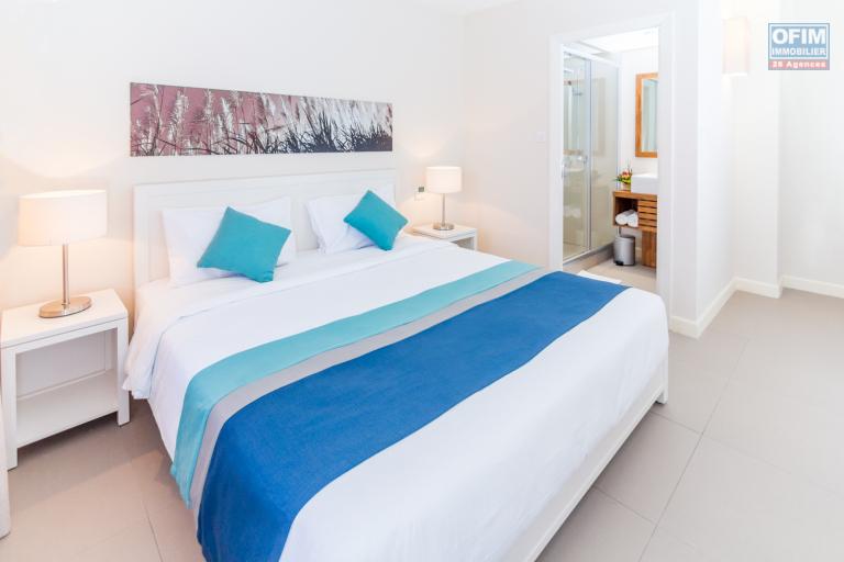 Trou aux Biches for sale, RES apartment accessible to foreigners located in the heart of a splendid luxury residence a stone's throw from the beach in a quiet area.