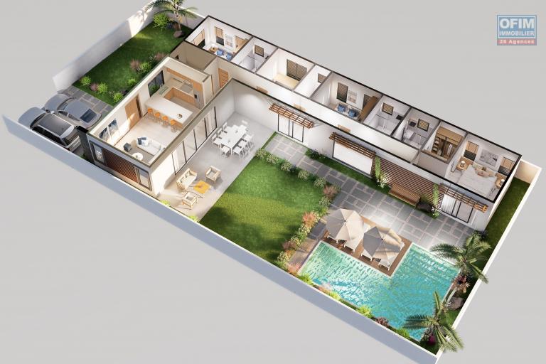 Sale House / Villa TAMARIN - RIVIERE NOIRE - MORNE – photo 10 of 10 – Floor plan