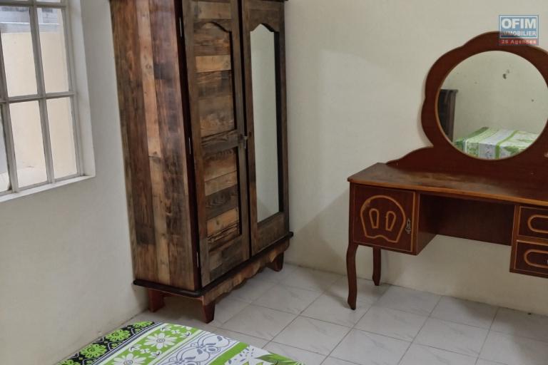 FOR RENT BAIN BOEUF., typical Mauritian house with 3 air-conditioned bedrooms