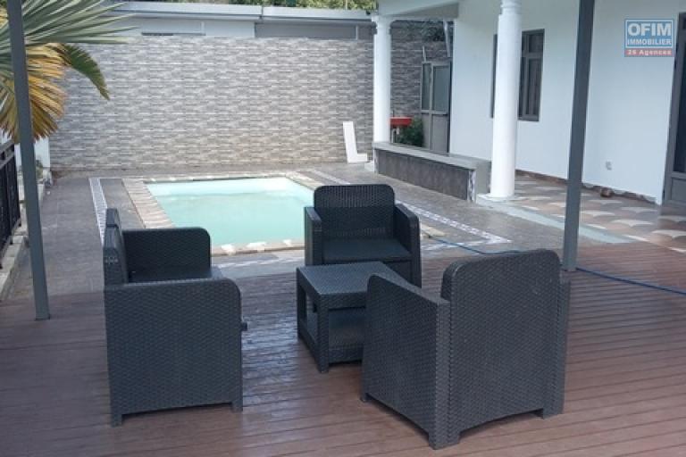 For rent, Large family villa with garden - TROU AUX BICHES