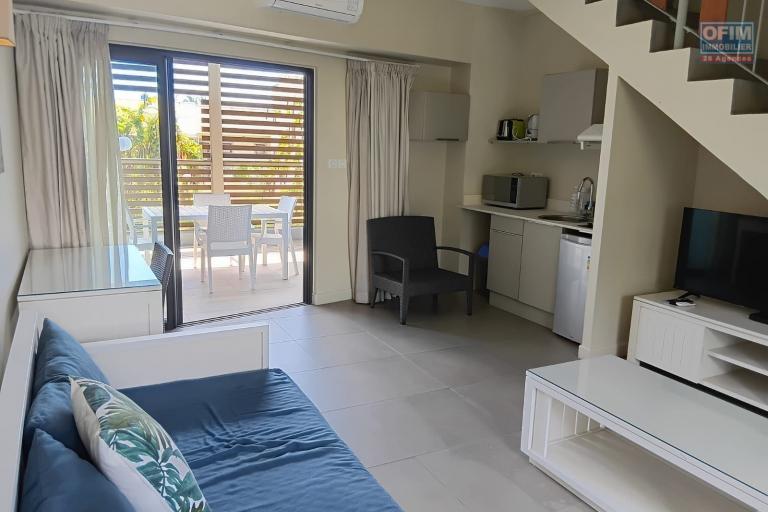 Trou aux biches for sale RES apartment accessible to foreigners located in the heart of a splendid luxury residence close to the beach in a quiet area.