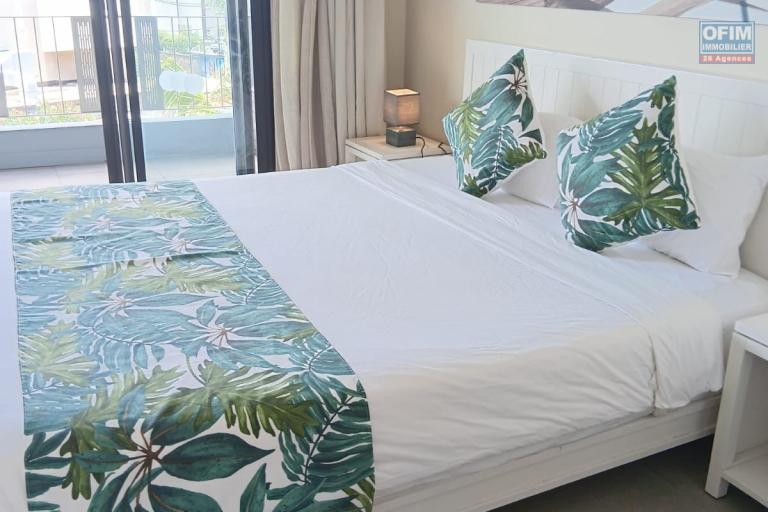 Trou aux biches for sale RES apartment accessible to foreigners located in the heart of a splendid luxury residence close to the beach in a quiet area.