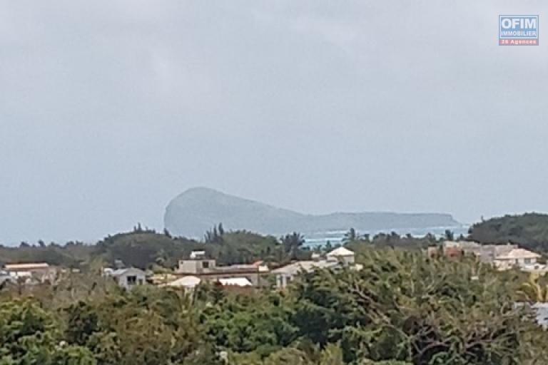  For sale – Beautiful apartment with sea view in Grand Gaube