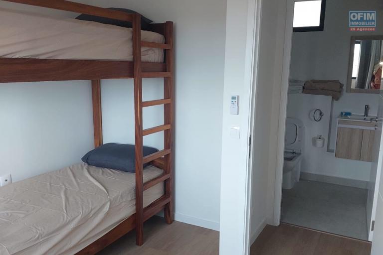 Tamarin – For rent, beautiful recent 2 bedroom apartment Located in the heart of the Smart City of Tamarin, this modern apartment offers an ideal living environment.