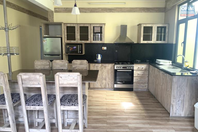 Flic en Flac - 3 bedroom apartment for rent, located on the first floor in a quiet area.