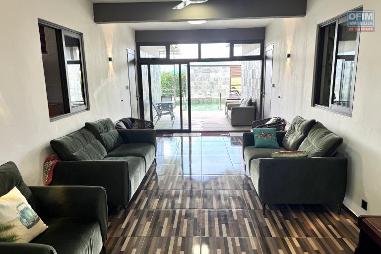 4-bedroom house with pool and rooftop terrace &ndash; Long-term rental in Flic en Flac