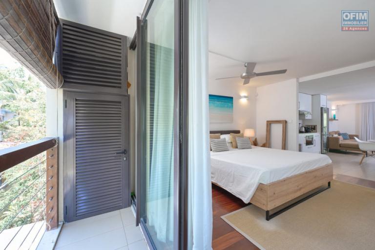 For sale: one bedroom apartment on the 1st floor, furnished and equipped, accessible to foreigners in Mont Choisy.