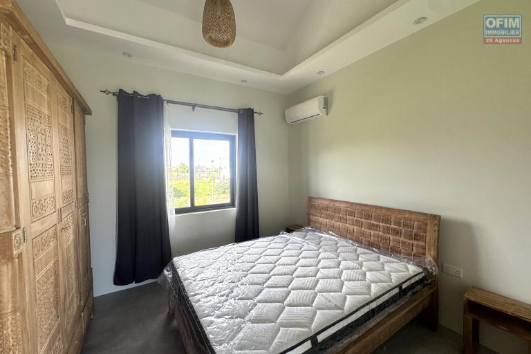  Flic en Flac for sale beautiful 4 bedroom villa delivery June 2025 with ocean view, swimming pool and garage located in a residential and secure area.