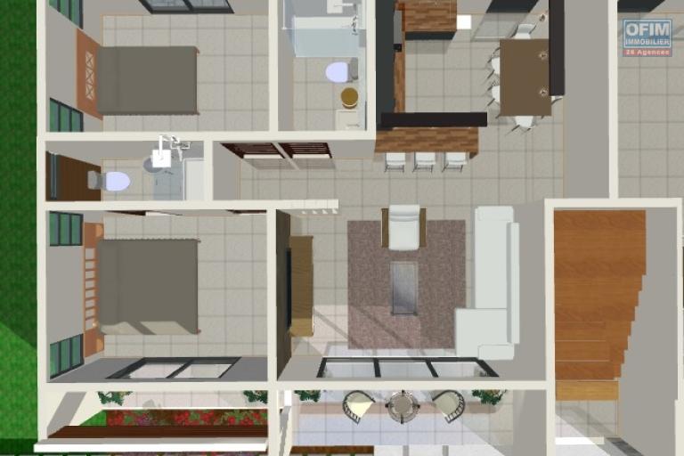 Albion, Mauritius Island &ndash; For sale: Modern 2-bedroom apartment on the first floor, in a residence with a swimming pool