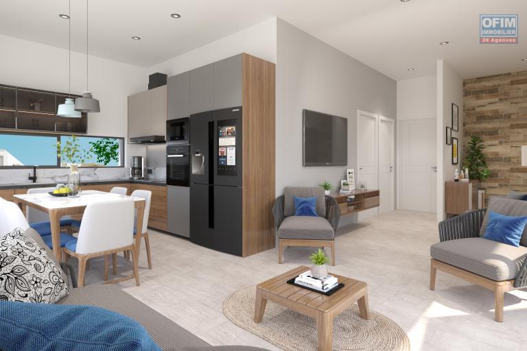 Tamarin, Mauritius: 2-bedroom penthouse for sale in PDS (Public Service Deposit) accessible to foreigners, located in the heart of town close to shops, schools, beach, etc.