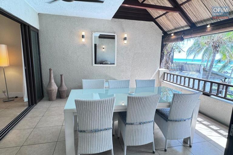 Rental Apartment MONT CHOISY - TROU AUX BICHES – photo 4 of 12 – Terrace with sea view