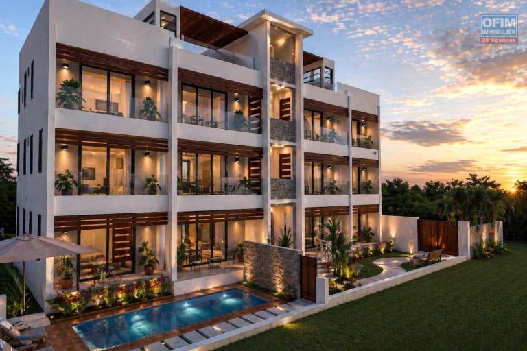 Albion, Mauritius Island &ndash; For sale: Modern 2-bedroom apartment on the first floor, in a residence with a swimming pool