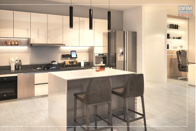 Sale Apartment CUREPIPE - FLOREAL - VACOAS - PHOENIX – photo 6 of 6 – Fitted open-plan kitchen
