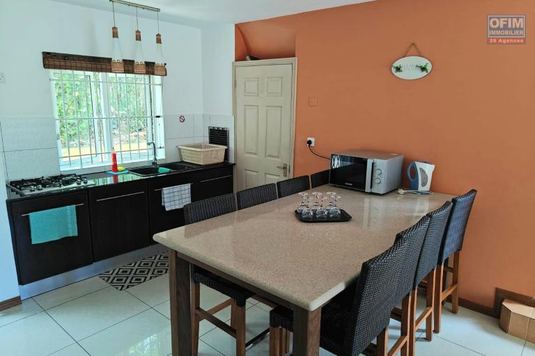 FOR RENT – GRAND BAIE, 2-story house with furnished rooftop terrace in a secure residence. Mauritius
