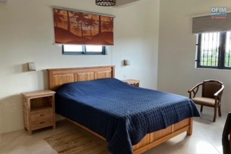 For rent – Superb 3-bedroom en suite apartment with pool and garden in Grand Baie