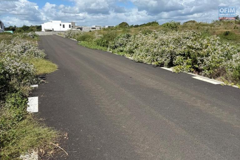 For Sale – 275 m² Residential Plot – Route de La Salette, at the Gateway to Grand Baie