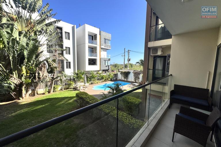 Flic en Flac, Mauritius – Stunning Furnished Apartment for Sale in a Secure Residence with Swimming Pool – Eligible for Foreign Buyers