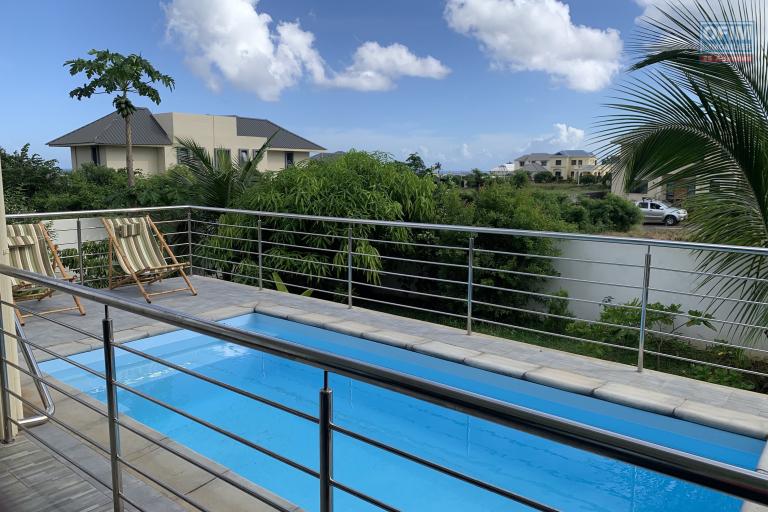 Flic en Flac, Mauritius – Modern 5-Bedroom Villa for Rent with Swimming Pool and Garage in a Secure Residential Estate