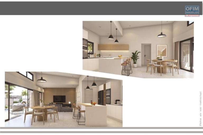 For sale a program of 16 new villas, exclusive sale to Mauritian citizens only, in a quiet and residential location in Mont Mascal.