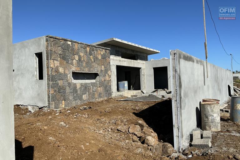 For sale a program of 16 new villas, exclusive sale to Mauritian citizens only, in a quiet and residential location in Mont Mascal.