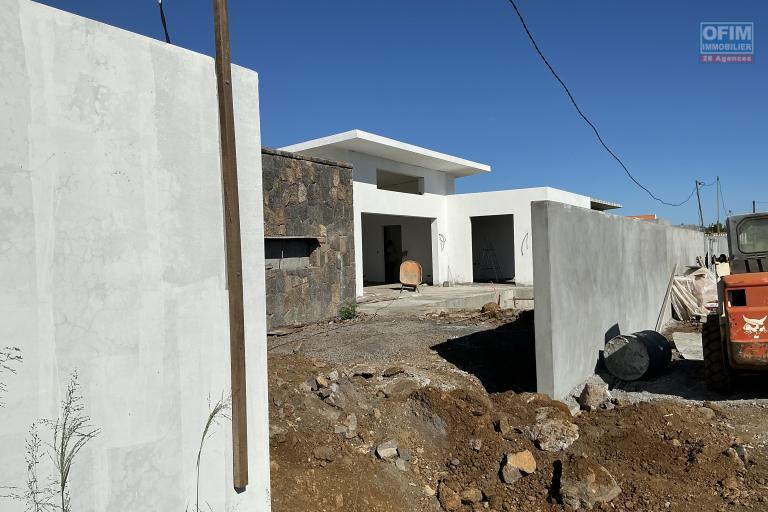 For sale a program of 16 new villas, exclusive sale to Mauritian citizens only, in a quiet and residential location in Mont Mascal.