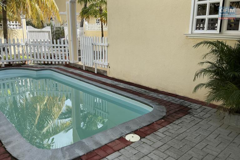 FOR RENT in Pereybere, 3-bedroom house with swimming pool, in a secure residence