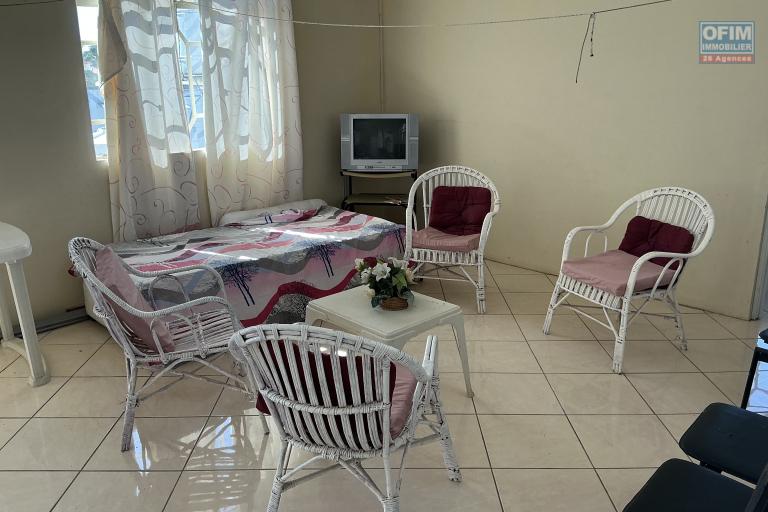 For sale in Mont Choisy, 300m from the beach. 4-bedroom villa + rooftop terrace. Reserved for local market - rare investment opportunity.