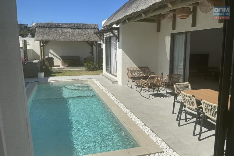 FOR RENT, new 3-bedroom villa in Grand Gaube (Calodyne)